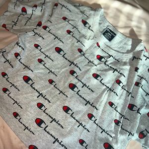 Cropped champion shirt